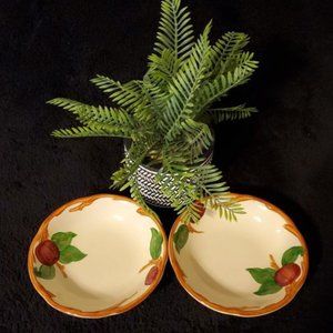 VTG Franciscan Apple Pattern Fruit/Dessert Bowl